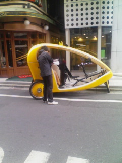 三輪自転車タクシー